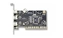 Sabrent SBT-VT6306 3 + 1 Ports Firewire IEEE1394 PCI Controller Card