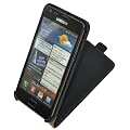 Suncase Flip-Style Tasche f�r Samsung Galaxy S2 i9100 schwarz