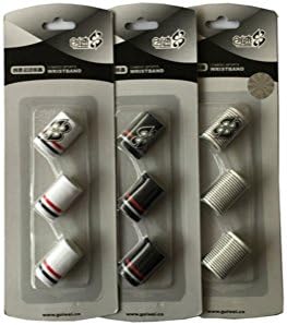 Heysroad 3pcs Sports Elastic Finger Support Sleeve Protector (White)