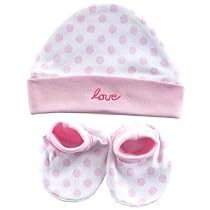 Luvable Friends Cap and Bootie Set, Pink
From Luvable Friends
