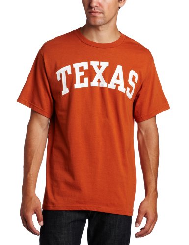 NCAA Men's Texas Longhorns For The Team Short Sleeve Basic Tee (New Texas Orange, XX-Large)