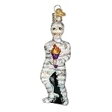 Old World Christmas Menacing Mummy Glass Blown Ornament