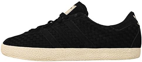 Adidas Men's Gazelle 70s, BLACK/WHITE, 10.5 M US