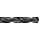 Precision Twist 500-12 High-Speed Steel Extension Drill Bit, Black Oxide Finish, Round Shank, Spiral Flute, 135 Degree Point Angle