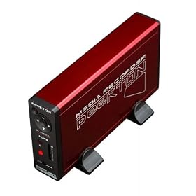 Peekton - Peekbox 205 - Bo�tier multim�dia enregistreur 3,5" SATA - HDMI - Tuner TNT - USB - Rouge