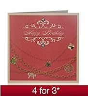 Value Beautiful Necklaces Birthday Card