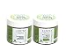 Lucky Teeth Organic Toothpaste- Mixed -Charcoal + Regular (White) -All Natural, Remineralizes and Fortifies Teeth and Gums. (2 Bottles) (2 OZ PET Plastic)
