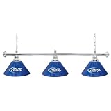 Trademark Bud Light 60-Inch 3 Shade Billiard Pool Table Lamp