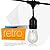Brightech Ambience Pro LED Outdoor Weatherproof Commercial Grade String Lights, WeatherTite Technology