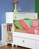 LittleMissMatched -TradeMark- SKETCHoRAMA Full Size Bookcase Headboard Only - By Powell Furniture, item number 288-046