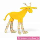 Hot Socks Giraffe Squeaker 7" by North American Bear Co.