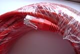 32ft Ethernet Network Patch Cable Cord Rj45 Cat5e RED for Internet Routers and Gaming W Gold Plated Contacts