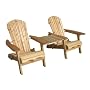 Merry Garden Tete-A-Tete Adirondack Chair Set