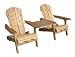 Merry Garden Tete-A-Tete Adirondack Chair Set