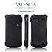 SGP Samsung Galaxy S 4G / Vibrant [T-mobile] Leather Case Valencia Swarovski Series [Black]