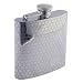 Colonel Conk Sunstar Model 1007 Rimless Flask with Honeycomb Pattern, 6 oz