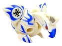 Skyress Jumping Special Attack White with Blue Markings Bakugan Battle Brawlers Figure with Metal Card