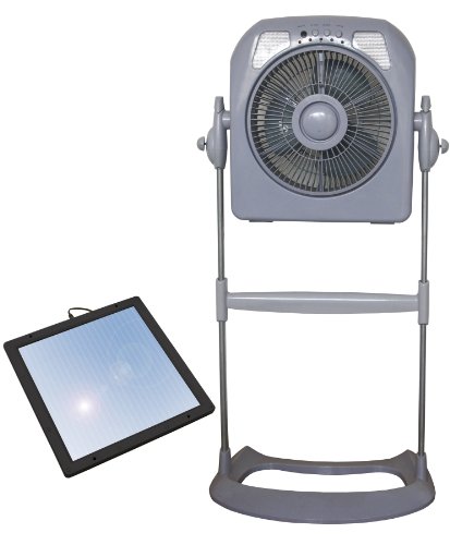 Sunforce 81121 Solar Fan with Light On Sale