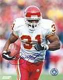 Priest Holmes Autographed / Signed 8x10 Photo- Kansas City Chiefs