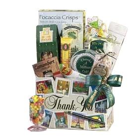 Many Thanks Gourmet Food Gift Basket