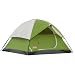 Coleman SunDome 7-Foot by 7-Foot 3-Person Dome Tent (Orange/Gray)