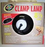 Zoo Med Professional Series Dimmable Clamp Lamp 8.5in with Dimmer Switch