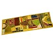 Multi Yellow Handmade Embroidered Vintage Sari Table Runner 60