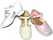 Toddler Girls Shimmering Rhinestone Flower Dress Shoes