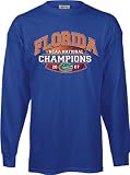 Florida Gators 2007 NCAA Basketball National Champions Blue Big Time Long Sleeve T-Shirt