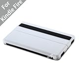 Acase(TM) Deluxe Lightweight MicroShell Case Folio with built-in Stand for Kindle Fire Full Color 7