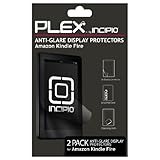 Incipio PLEX ANTI-GLARE Screen Protector with Cleaning Cloth for Kindle Fire - 2 Pack