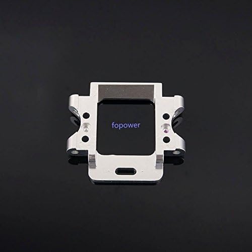 102061 HSP RC 1/10 Model Car Alum Rear Gear Box Mount Upgrade Spare Parts Silver