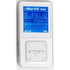 Teac MP-375SD  MP3-Player 8 GB (SDHC Kartenslots, 3.8 cm LC-Display,USB 2.0) wei�