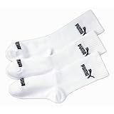 PUMA（プーマ）キッズ サイドロゴ3足組クルーソックス 4296-765
