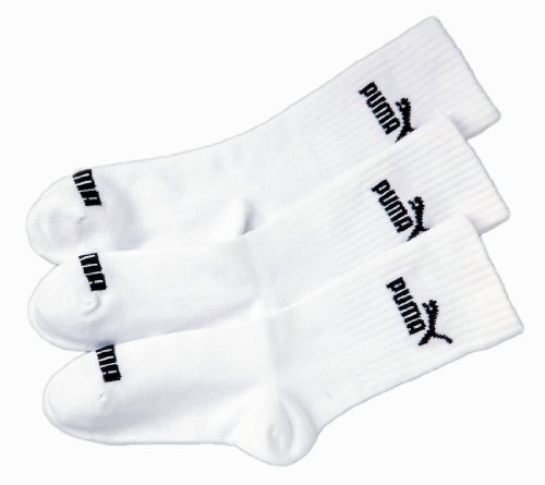 PUMA（プーマ）キッズ サイドロゴ3足組クルーソックス 4296-765