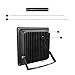 Warmoon Outdoor LED Flood Light, 50W Daylight White 6500K Waterproof IP66 Security Lights with 3-Prong US Plug