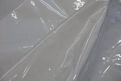 LA Linen 12-Gauge Vinyl, 3-Yard, Clear