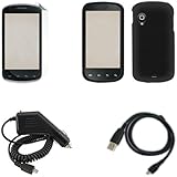 iFase Brand Samsung Stratosphere I405 Combo Rubber Black Protective Case Fa ....