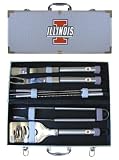 Illinois Fighting Illini BBQ Grilling Set