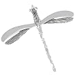 Sterling Silver Dragonfly Pin