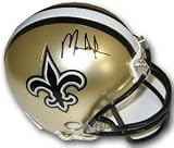 Mark Ingram Autographed/Hand Signed New Orleans Saints Replica Mini Helmet- Ingram Hologram