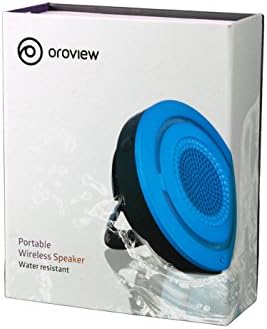 Oroview Waterproof Bluetooth Shower Speaker and Speakerphone Blue