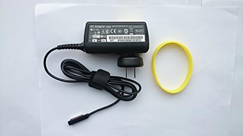 Tangca 12V 3.6A AC Power Supply Charger Adapter for Microsoft Surface Pro 10.6 Tablet Surface 2 / Surface RT / Surface PRO Windows 8 PSU + Tangca Silicone Bracelet