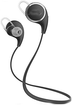 Enowhte Qyc Qy8 Mini Lightweight Handsfree Bluetooth V4.1 Wireless Stereo Sports/running Headphones Headsets Noise Reduction W/mic for Iphone,Samsung Smart Phones(Qy8-Black)