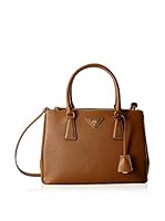 Prada Bolso asa de mano Galleria Medium (Marrón)