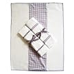Tadpoles Basics Lavender Gingham Burping Cloths - 3-pk.