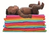 Faye and Lou Rainbow Muslins (Pack of 7)