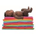 Faye and Lou Rainbow Muslins (Pack of 7)