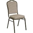 Crown Back Stacking Banquet Chair with Goldvein Frame [FD-C01-GOLDVEIN-L2089-GG]
