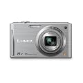 Panasonic Lumix DMC-FS35EG-S - C�mara digital compacta 16 MP (Zoom 8x, lcd 2,7", 28 mm, Leica, IA, OIS, Slim compact body) - plateado
